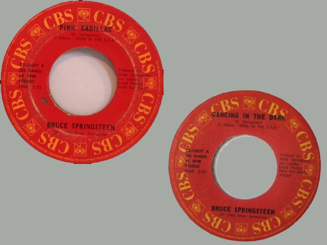 Bruce Springsteen - DANCING IN THE DARK / PINK CADILLAC